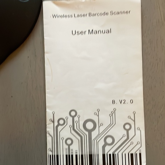 Barcode Scanner Wireless Laser Barcode Scanner - Picture 4 of 4
